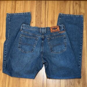 Lucky Brand Relaxed Fit Jeans in Deep Blue